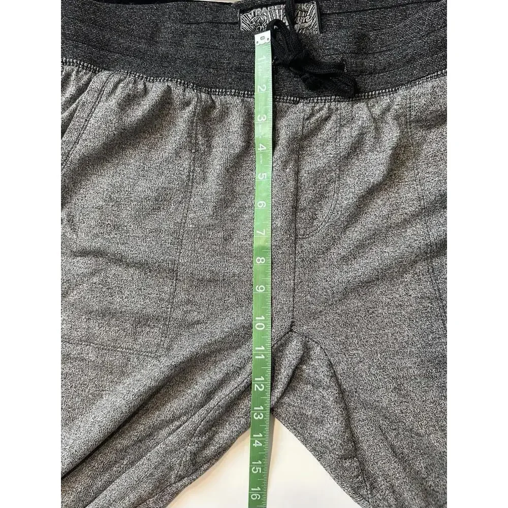 BROOKLYN Clothing Gray Men's Fleece Jogger with Pockets Size L